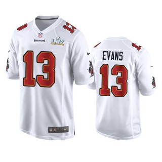 Tampa Bay Buccaneers Mike Evans White Super Bowl LV Game Fashion Jersey