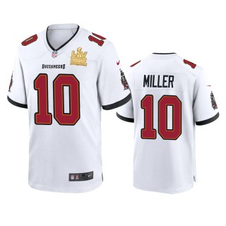 Tampa Bay Buccaneers Scotty Miller White Super Bowl LV Champions Game Jersey