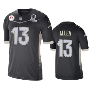 Los Angeles Chargers Keenan Allen Anthracite 2021 AFC Pro Bowl Game Jersey