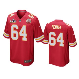 Kansas City Chiefs Mike Pennel Red Super Bowl LV Game Jersey