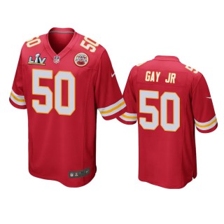 Kansas City Chiefs Willie Gay Jr. Red Super Bowl LV Game Jersey