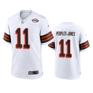 Cleveland Browns Donovan Peoples-Jones White 1946 Collection Alternate Game Jersey