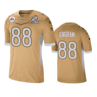 New York Giants Evan Engram Gold 2021 NFC Pro Bowl Game Jersey