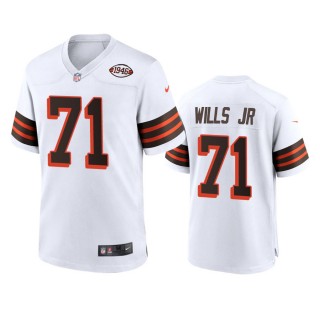 Cleveland Browns Jedrick Wills White 1946 Collection Alternate Game Jersey
