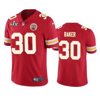 Kansas City Chiefs Deandre Baker Red Super Bowl LV Vapor Limited Jersey