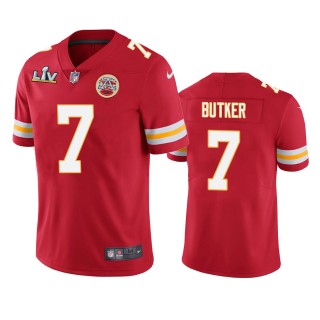 Kansas City Chiefs Harrison Butker Red Super Bowl LV Vapor Limited Jersey