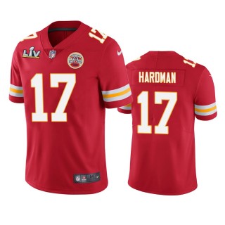 Kansas City Chiefs Mecole Hardman Red Super Bowl LV Vapor Limited Jersey