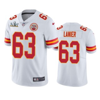 Kansas City Chiefs Willie Lanier White Super Bowl LV Vapor Limited Jersey