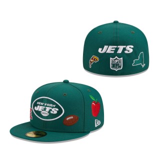 Men New York Jets Green Team Local 59FIFTY Fitted Hat