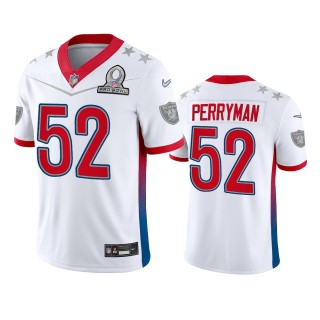 Denzel Perryman White 2022 AFC Pro Bowl Game Jersey