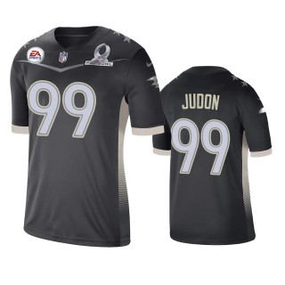 Baltimore Ravens Matthew Judon Anthracite 2021 AFC Pro Bowl Game Jersey