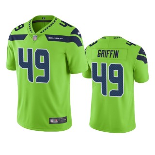 Seattle Seahawks Shaquem Griffin Green Color Rush Limited Jersey