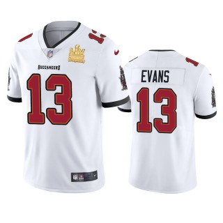 Tampa Bay Buccaneers Mike Evans White Super Bowl LV Champions Vapor Limited Jersey