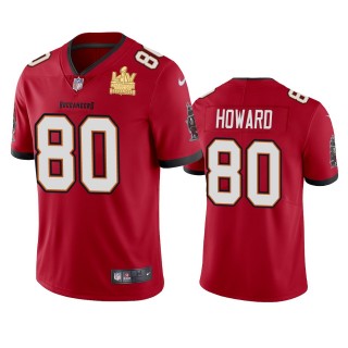 Tampa Bay Buccaneers O.J. Howard Red Super Bowl LV Champions Vapor Limited Jersey