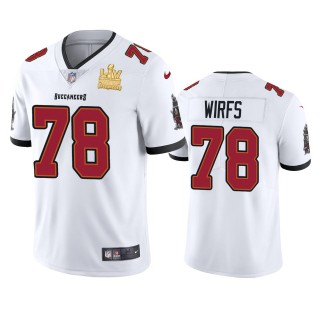 Tampa Bay Buccaneers Tristan Wirfs White Super Bowl LV Champions Vapor Limited Jersey