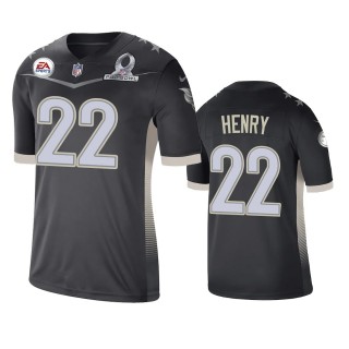 Tennessee Titans Derrick Henry Anthracite 2021 AFC Pro Bowl Game Jersey