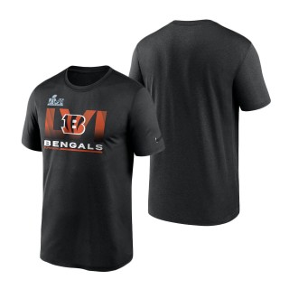 Cincinnati Bengals Black Super Bowl LVI Bound No Limits T-Shirt