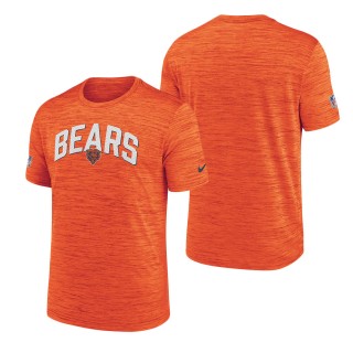 Men's Chicago Bears Orange Velocity Athletic Stack Performance T-Shirt