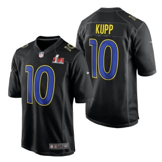 Los Angeles Rams Cooper Kupp Black Super Bowl LVI Game Fashion Jersey