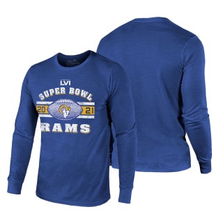 Los Angeles Rams Royal Super Bowl LVI Bound Hollywood T-Shirt