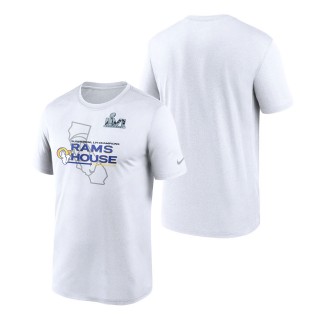 Los Angeles Rams White Super Bowl LVI Champions Hometown T-Shirt
