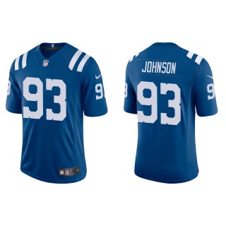 Men's Colts Eric Johnson Royal Vapor Limited Jersey