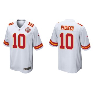 Men's Chiefs Isaih Pacheco White Game Jersey