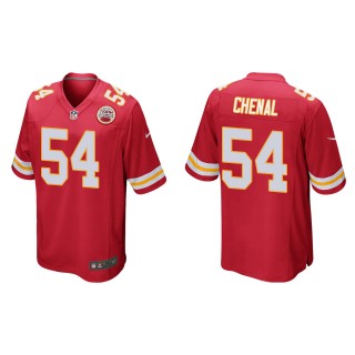 Men's Chiefs Leo Chenal Red Game Jersey