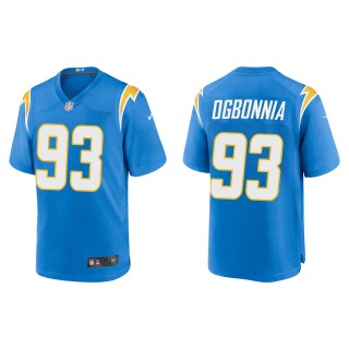 Men's Chargers Otito Ogbonnia Powder Blue Game Jersey