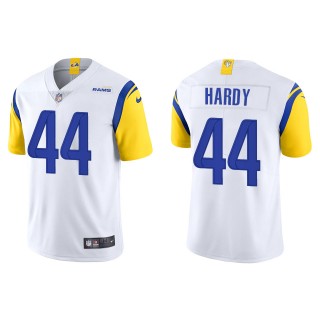 Men's Rams Daniel Hardy White Alternate Vapor Limited Jersey