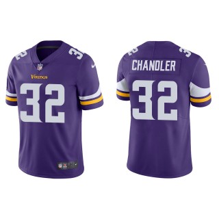 Men's Vikings Ty Chandler Purple Vapor Limited Jersey