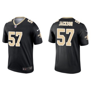 Men's Saints Jordan Jackson Black Legend Jersey