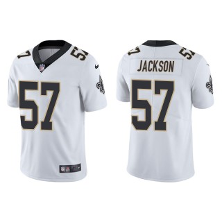 Men's Saints Jordan Jackson White Vapor Limited Jersey