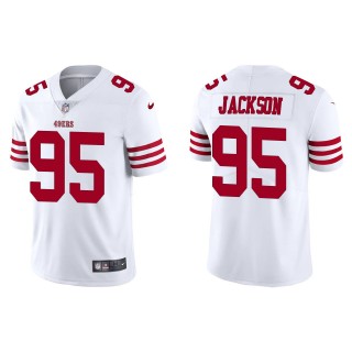 Men's 49ers Drake Jackson White Vapor Limited Jersey