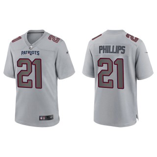 Men's Adrian Phillips New England Patriots Gray Atmosphere Fashion Game Jersey