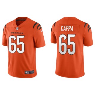 Men's Cincinnati Bengals Alex Cappa Orange Vapor Limited Jersey