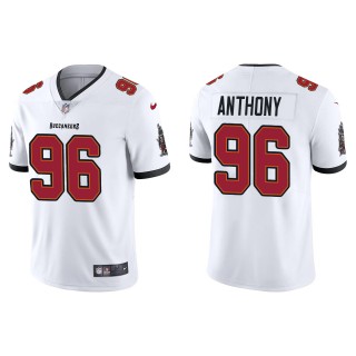 Men's Buccaneers Andre Anthony White 2022 NFL Draft Vapor Limited Jersey