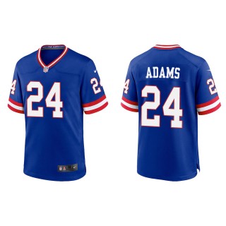 Men's New York Giants Andrew Adams Royal Classic Game Jersey