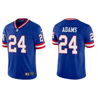 Men's New York Giants Andrew Adams Royal Classic Vapor Limited Jersey