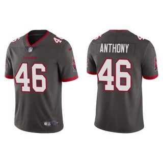 Men's Tampa Bay Buccaneers Anthony Pewter Vapor Limited Jersey