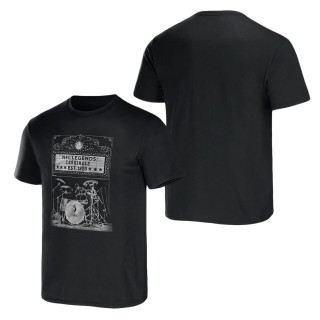 Men's Arizona Cardinals NFL x Darius Rucker Collection by Fanatics Black Band T-Shirt