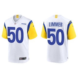 Rams Beaux Limmer White Alternate Game Jersey