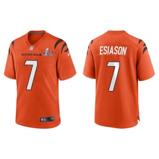 Super Bowl LVI Boomer Esiason Bengals Orange Game Jersey