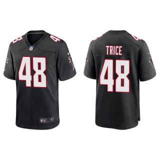 Falcons Bralen Trice Black Throwback Game Jersey