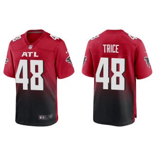 Falcons Bralen Trice Red Game Jersey