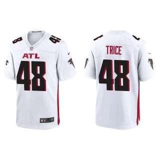 Falcons Bralen Trice White Game Jersey