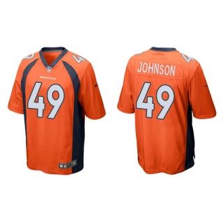 Jamar Johnson Jersey Broncos Orange Game