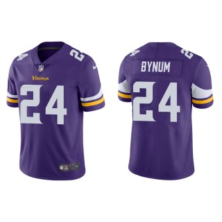 Men's Minnesota Vikings Bynum Purple Vapor Limited Jersey