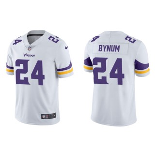 Men's Minnesota Vikings Bynum White Vapor Limited Jersey