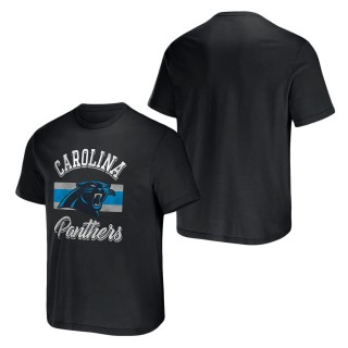 Men's Carolina Panthers NFL x Darius Rucker Collection by Fanatics Black T-Shirt